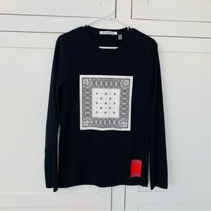 Calvin Klein Jeans Graphic Long Sleeve Size Medium